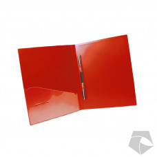 CARPETA A4 C/CLIP GUSANO Y BOLSILLO ROJO DATAZONE 