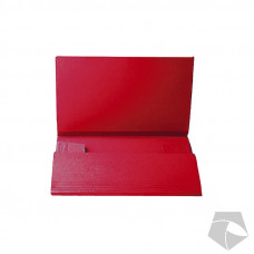 CARPETA CARTERA CON ELASTICO ROJO DATAZONE