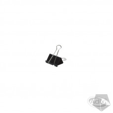 DOBLE CLIP 15MM 12U NEGRO (016) ADIX