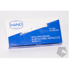 ACCOCLIP METALICO 50U PLATA HAND   