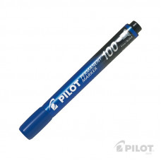 MARCADOR PERMAN.SCA100 PTA REDONDA AZUL PILOT