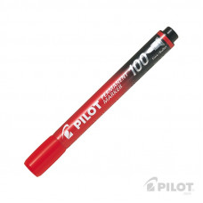 MARCADOR PERMAN.SCA100 PTA REDONDA ROJO PILOT