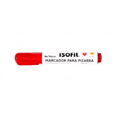 MARCADOR PIZARRA P/RED ROJO ISOFIT