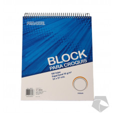 BLOCK CROQUIS 22X2CM 100HJ. PROARTE  
