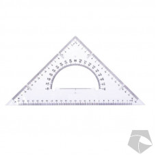 ESCUADRA C/TRANSPORT 21CM. HUMO PROARTE