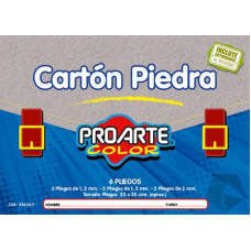 ESTUCHE CARTON PIEDRA 6PL 20X30CM