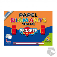 ESTUCHE PAPEL DIAMANTE 90/95 6HJ. 26.5X37.5  PROARTE