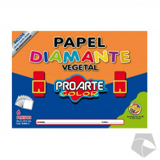 ESTUCHE PAPEL DIAMANTE 90/95 6HJ. 26.5X37.5  PROARTE