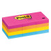 NOTA ADH. CUBO 653-AN 12UN COLORES NEON 3M