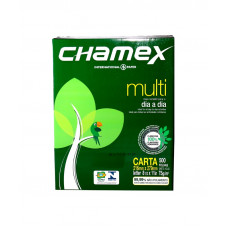 PAPEL FOTOCOPIA CARTA 500HJ VERDE 75GR CHAMEX