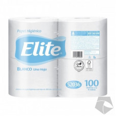 PAPEL HIG.4 ROLLOS 100MT H/S ELITE