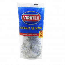 ESPONJA ACERO MEDIANA 3UND VIRUTEX