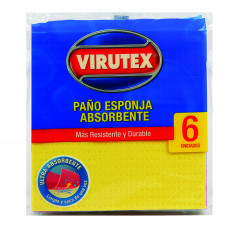 PAÑO CELULOSA SPONGI 6UND - VIRUTEX