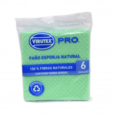 PAÑO ESPONJA VERDE 6UND VTX-PRO 