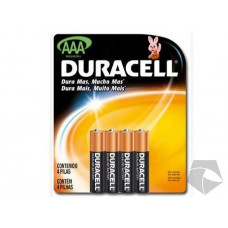 PILA ALCALINA AAA X 4UND. DURACELL