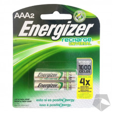 PILA RECARGABLE AAA X 2UND. ENERGIZER