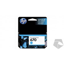 CARTRIDGE HP CZ114AL (670) CYAN 300PAG.