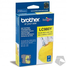 CARTRIDGE BROTHER LC980Y YELLOW DCP-165/MFC290C